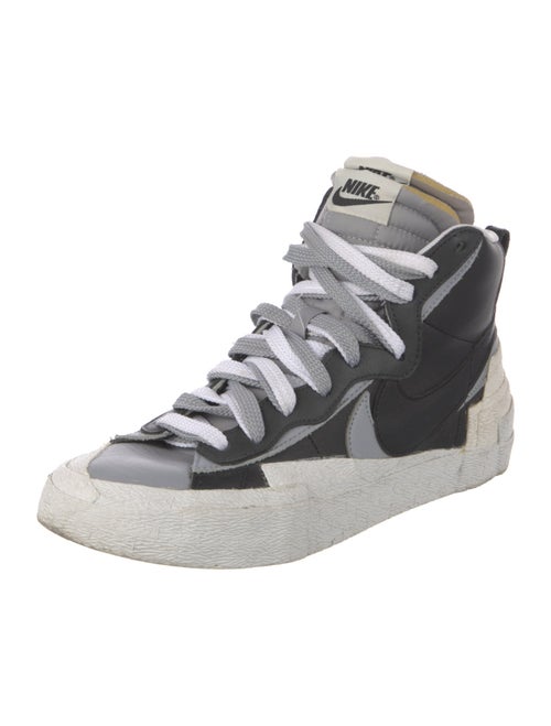 Sacai x Nike Blazer Mid 'Black Grey' Sneakers