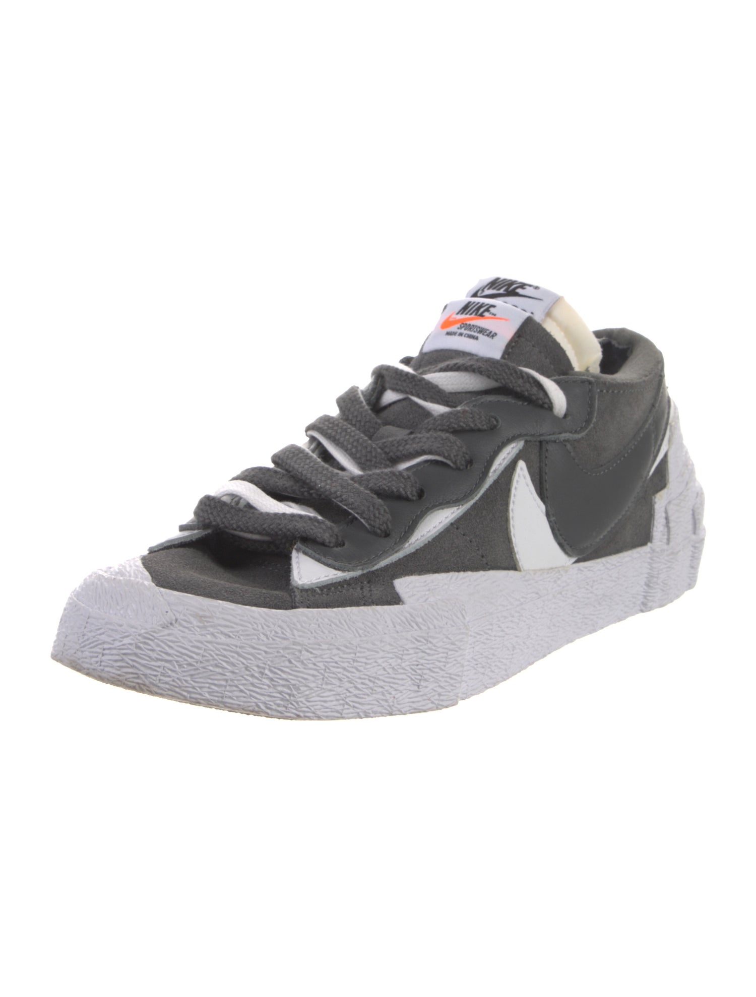 Sacai x Nike Blazer 'Iron Grey' Sneakers