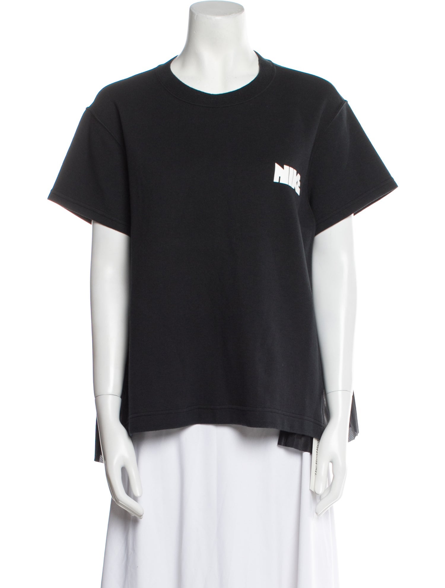 Sacai x Nike Graphic Print Crew Neck T-Shirt