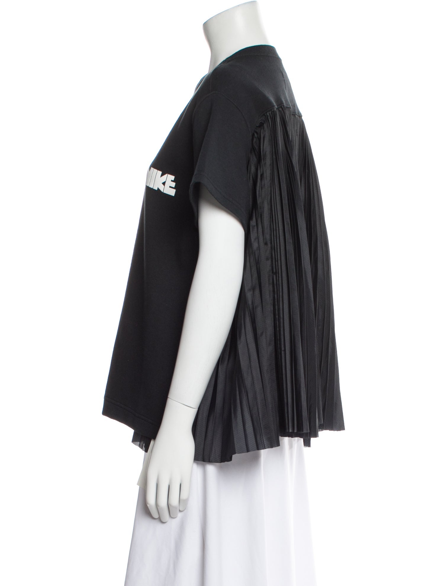 Sacai x Nike Graphic Print Crew Neck T-Shirt