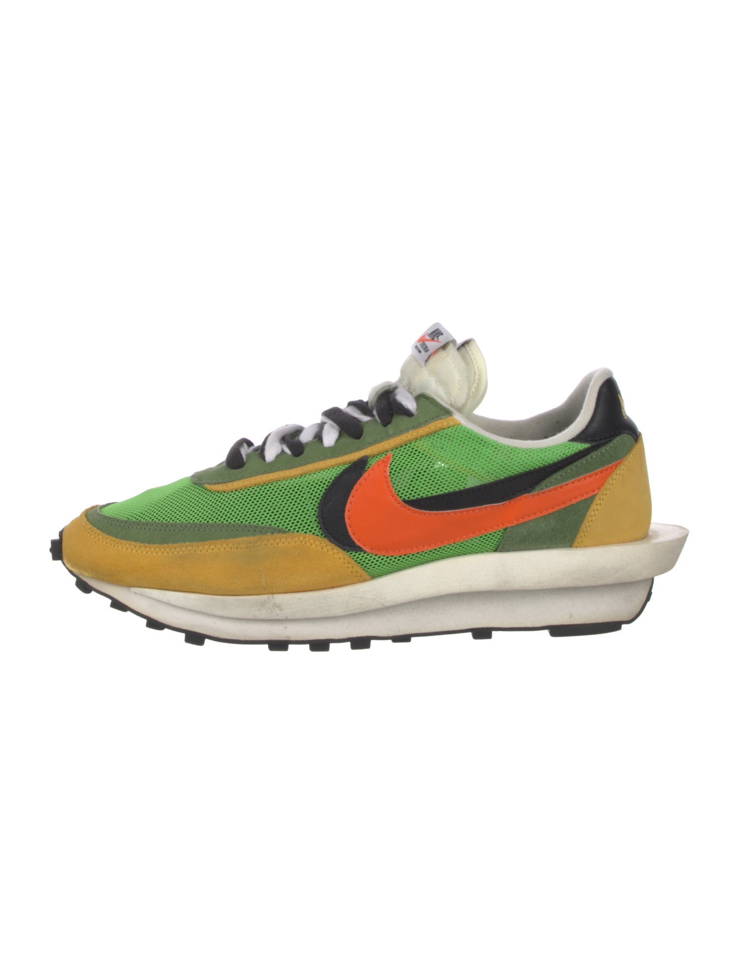 Sacai x Nike LD Waffle 'Green Gusto' Athletic Sneakers