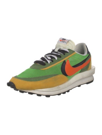 Sacai x Nike LD Waffle 'Green Gusto' Athletic Sneakers