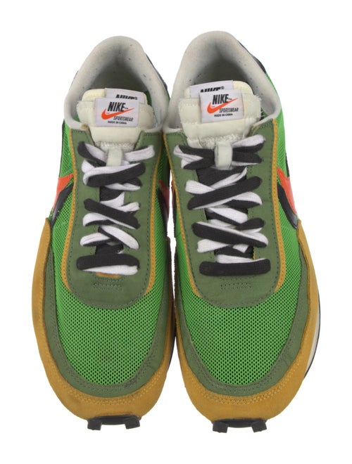 Sacai x Nike LD Waffle 'Green Gusto' Athletic Sneakers