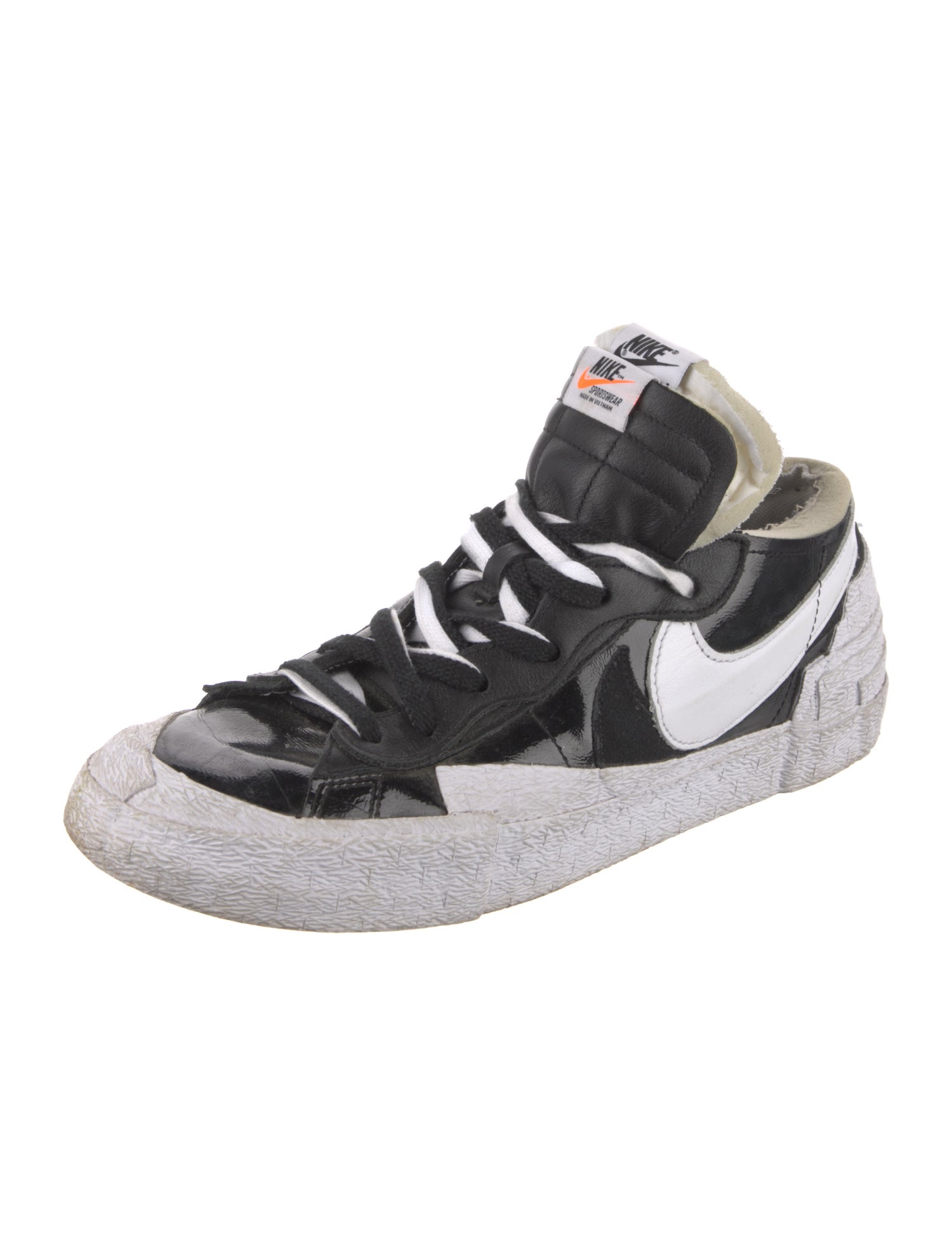 Sacai x Nike 2021 Patent Leather Sneakers