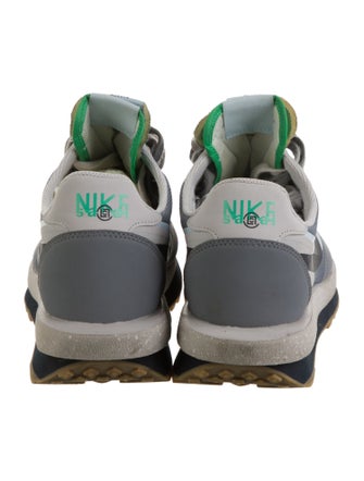 Sacai x Nike X CLOT LD Waffle 'Kiss of Death 2 Cool Grey' Sneakers