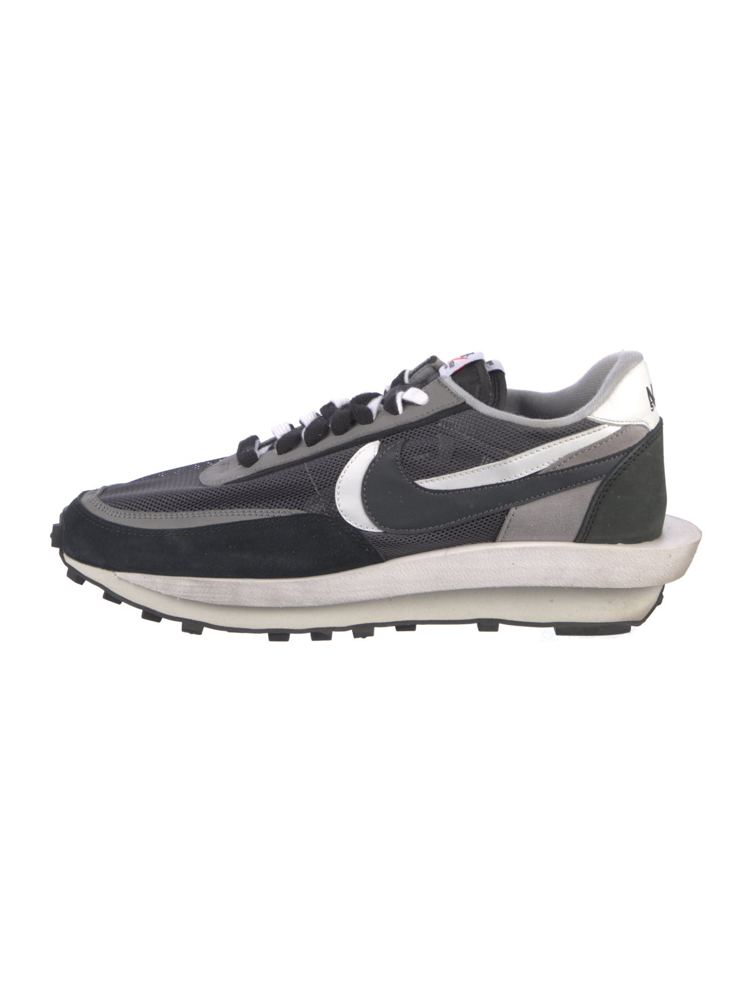 Sacai x Nike Mesh Colorblock Pattern Sneakers