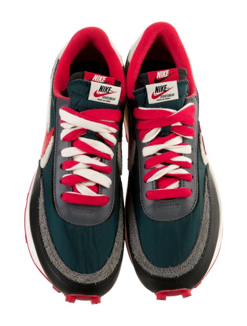 Sacai x Nike LD Waffle Undercover Midnight Spruce University Red Sneakers