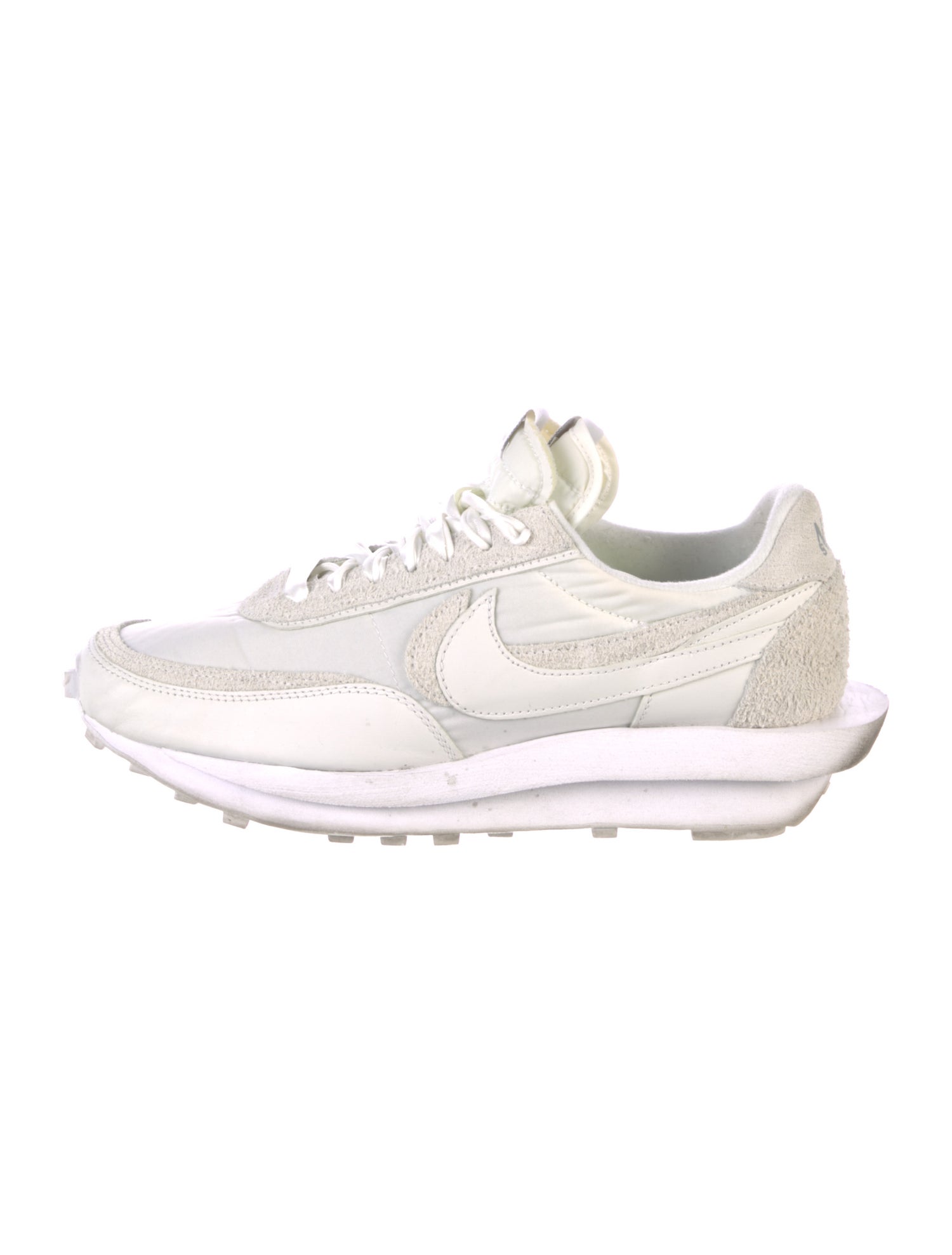 Sacai x Nike LD Waffle 'White Nylon' Athletic Sneakers