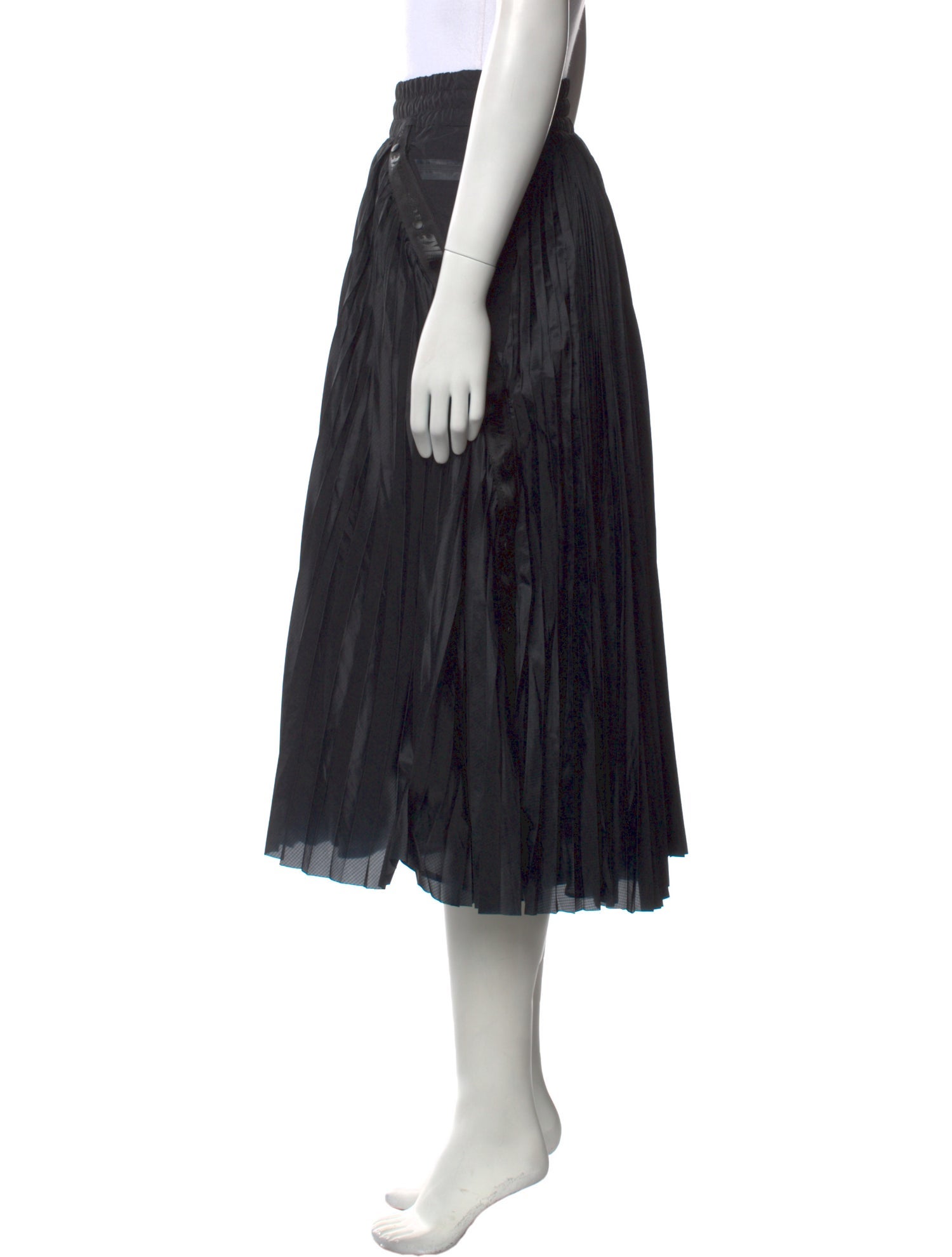 Sacai x Nike Pleated Accents Midi Length Skirt