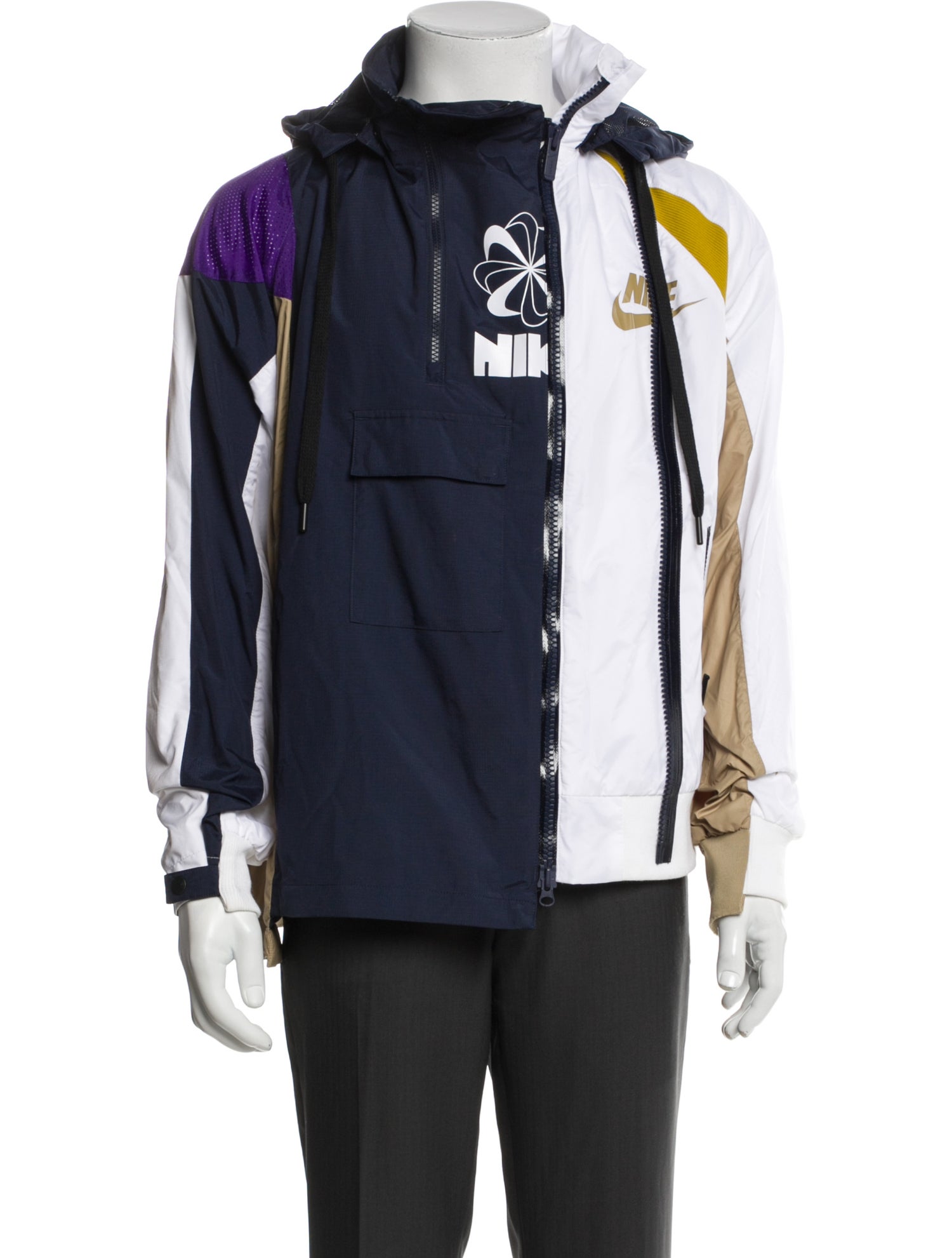 Sacai x Nike Printed Parka