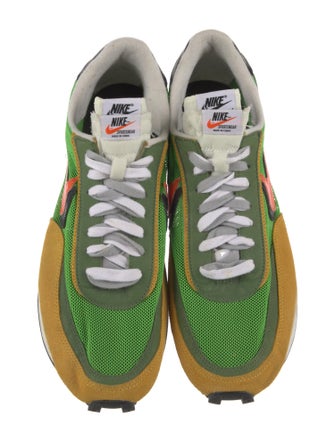 Sacai x Nike LD Waffle 'Green Gusto' Athletic Sneakers