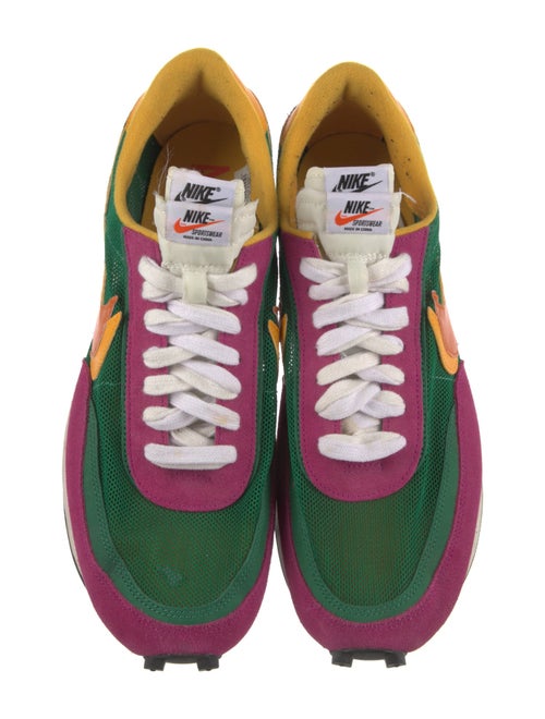 Sacai x Nike LD Waffle 'Pine Green' Athletic Sneakers