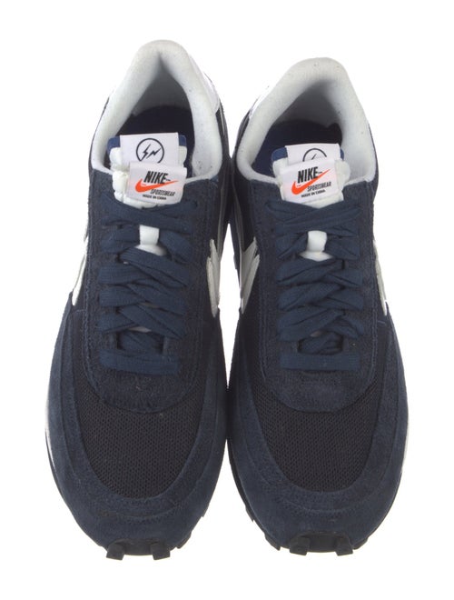 Sacai x Nike x Fragment LDV Waffle 'Blackened Blue' Athletic Sneakers