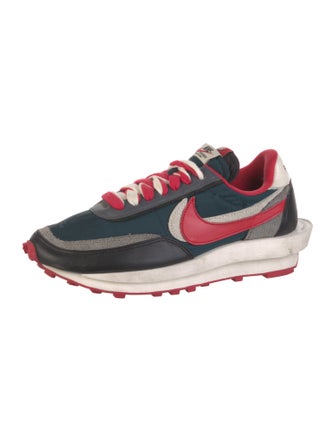 Sacai x Nike x Undercover LDWaffle 'Midnight Spruce University Red' Athletic Sneakers