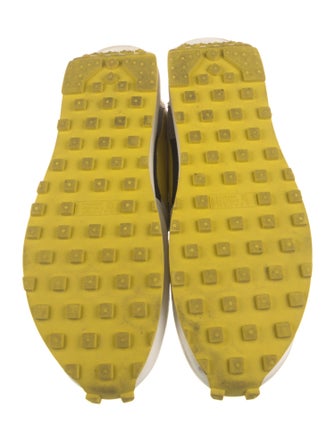 Sacai x Nike x Undercover LD Waffle 'Black Bright Citron' Athletic Sneakers