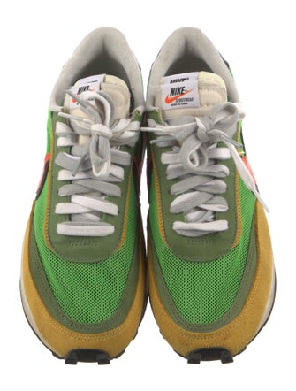 Sacai x Nike LD Waffle 'Green Gusto' Athletic Sneakers