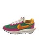 Sacai x Nike LD Waffle Pine Green Athletic Sneakers