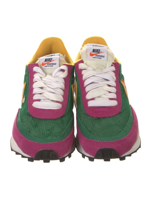 Sacai x Nike LD Waffle Pine Green Athletic Sneakers