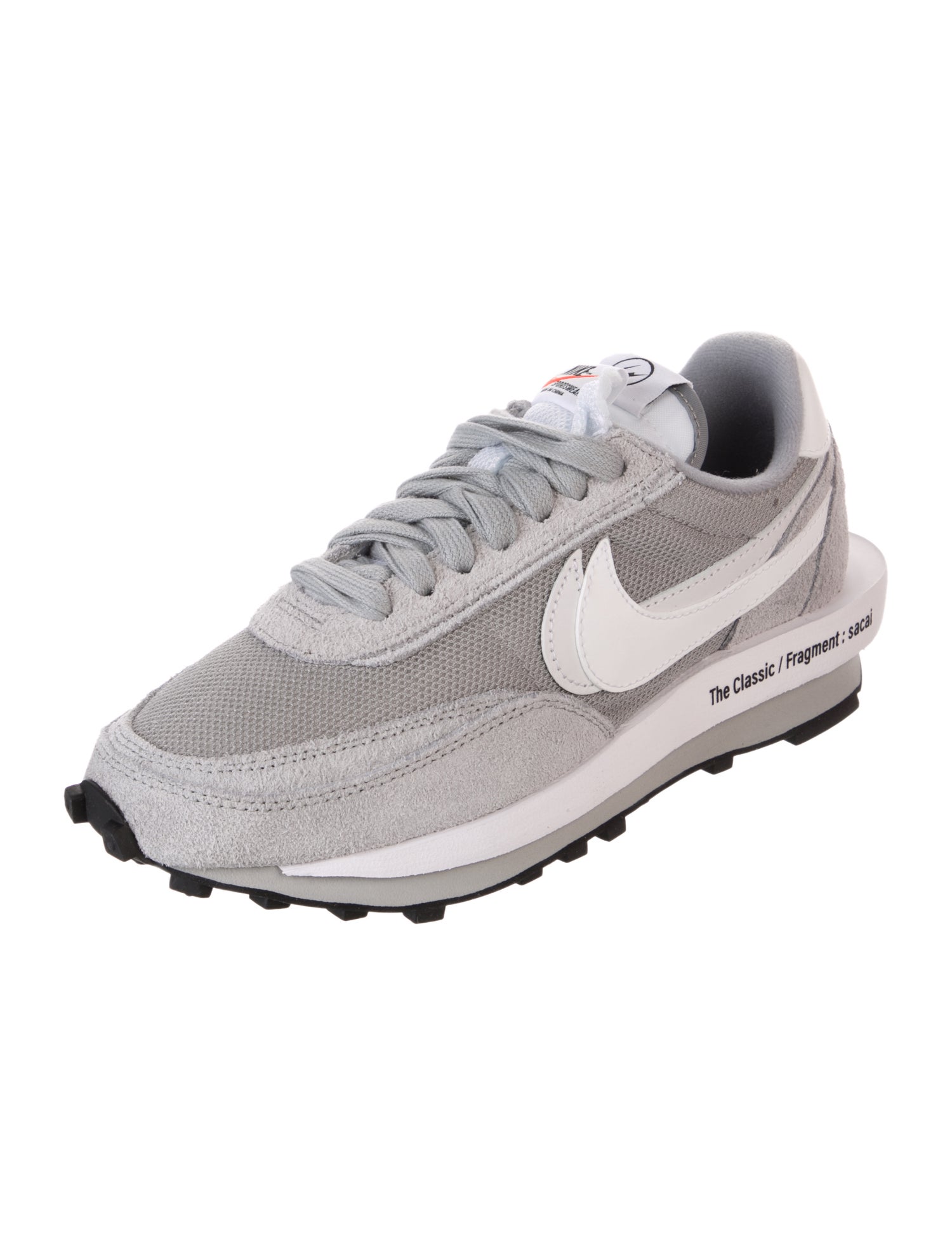 Sacai x Nike LD Waffle SF Fragment Grey Sneakers w/ Tags
