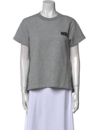 Sacai x Nike Crew Neck Short Sleeve Sweatshirt