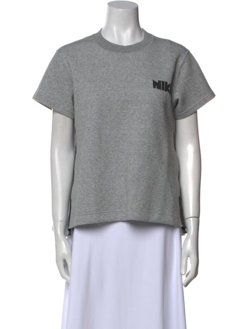 Sacai x Nike Crew Neck Short Sleeve Sweatshirt