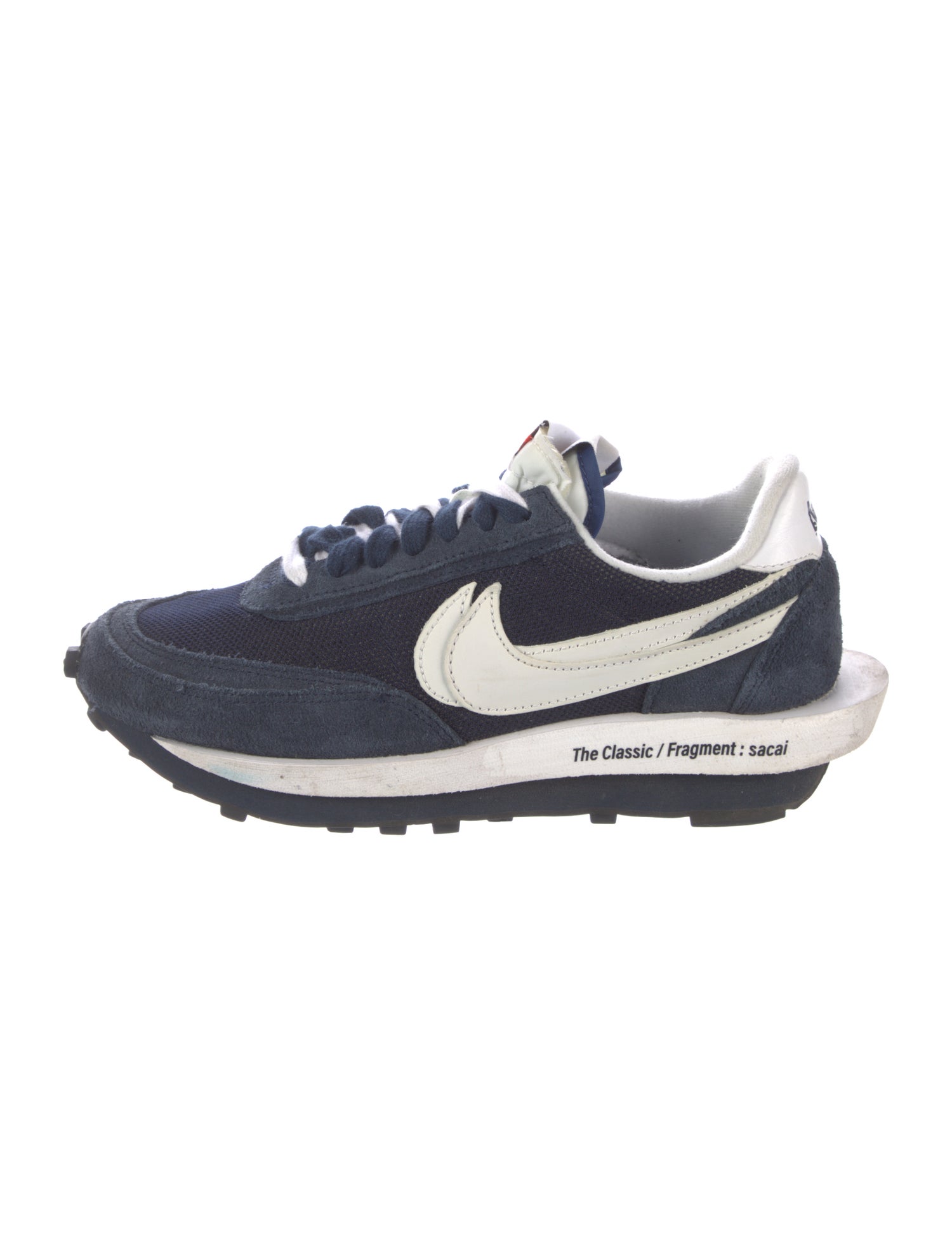 Sacai x Nike x Fragment LD Waffle SF 'Blue Void' Sneakers