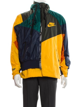 Sacai x Nike Colorblock Pattern Windbreaker