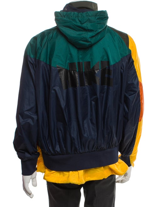 Sacai x Nike Colorblock Pattern Windbreaker