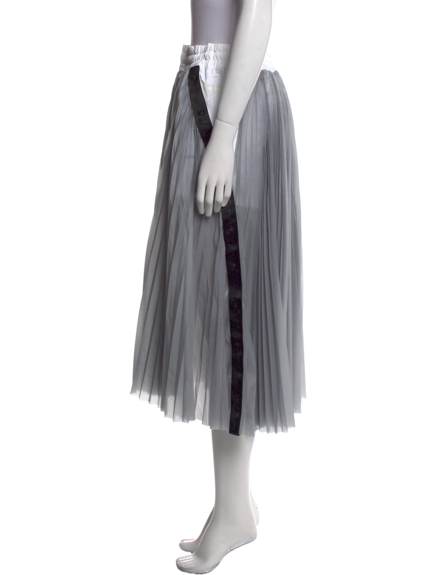 Sacai x Nike Mesh Accents Midi Length Skirt w/ Tags