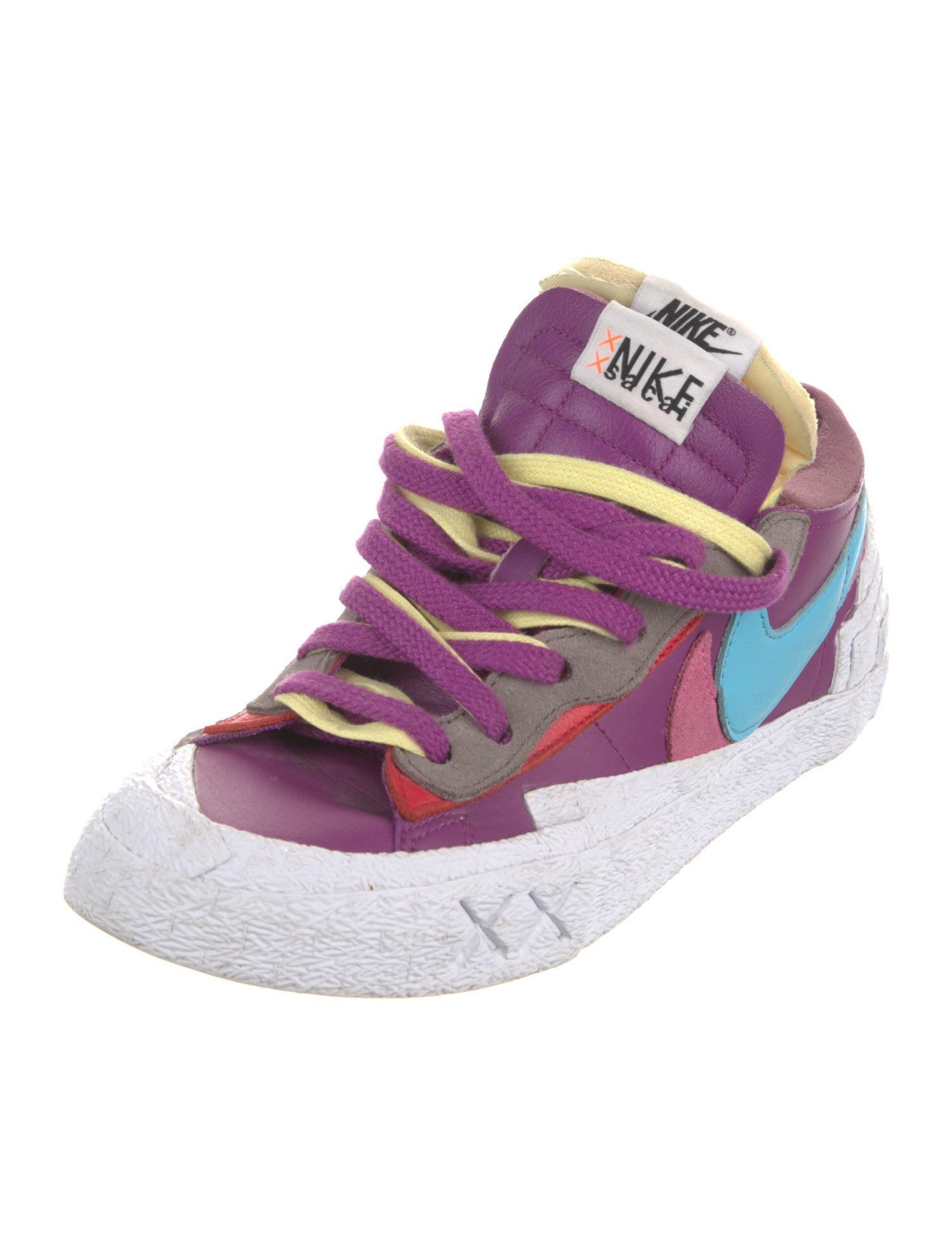 Sacai x Nike x Kaws Blazer Low Athletic Sneakers