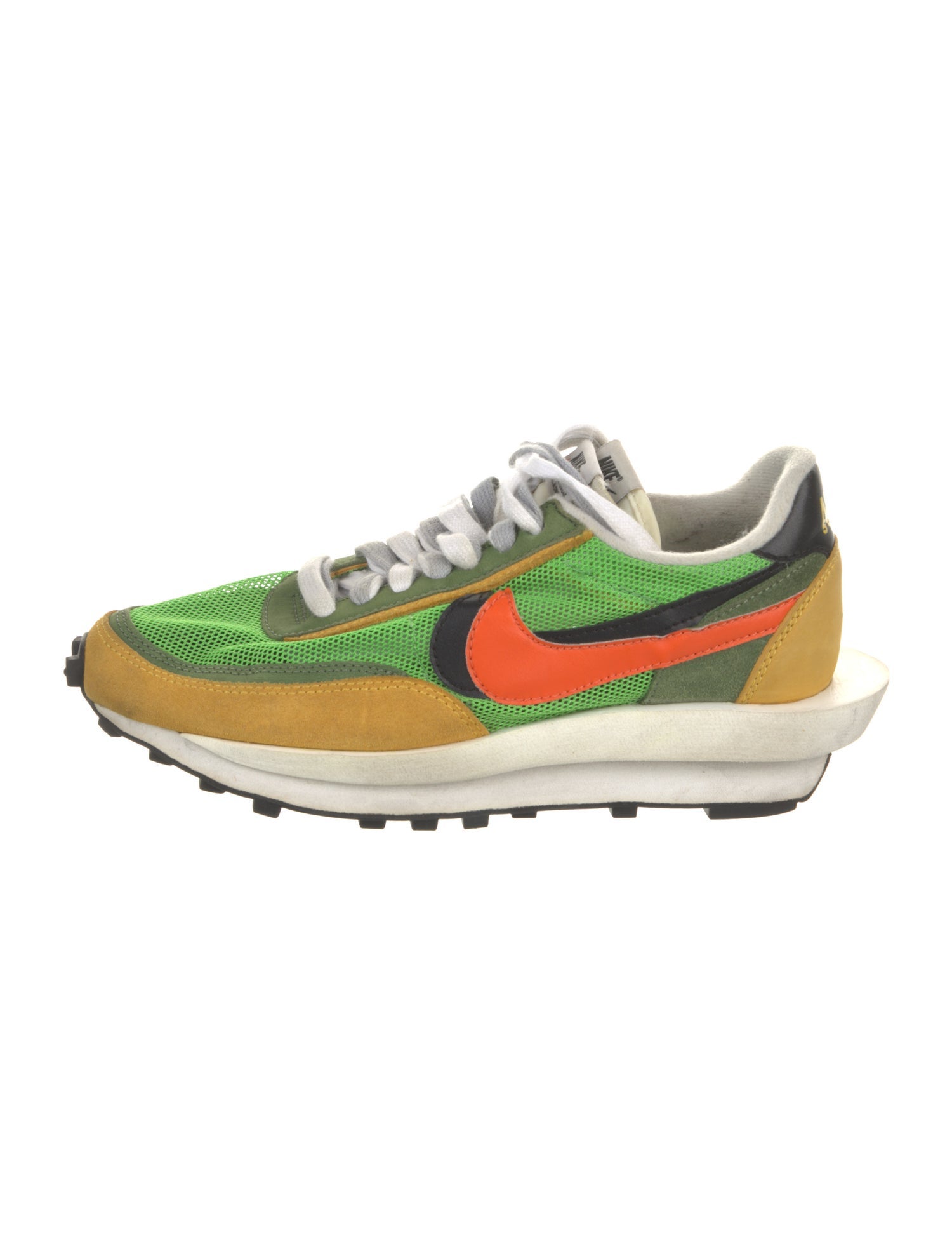 Sacai x Nike Mesh Printed Athletic Sneakers