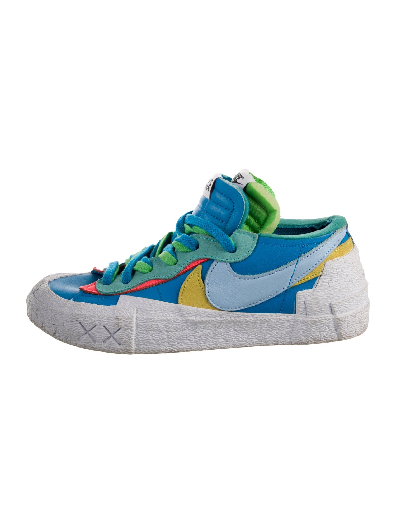 Sacai x Nike x Kaws Blazer Low 'Neptune Blue' Sneakers