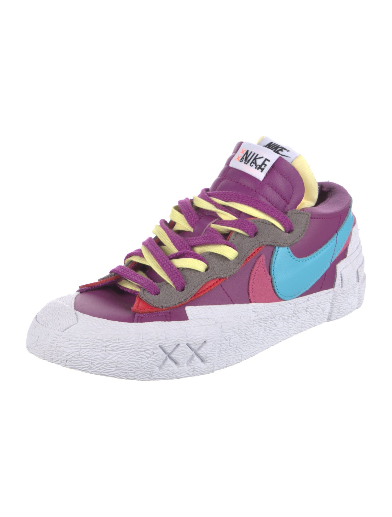 Sacai x Nike x KAWS Blazer Low 'Purple Dusk' Sneakers