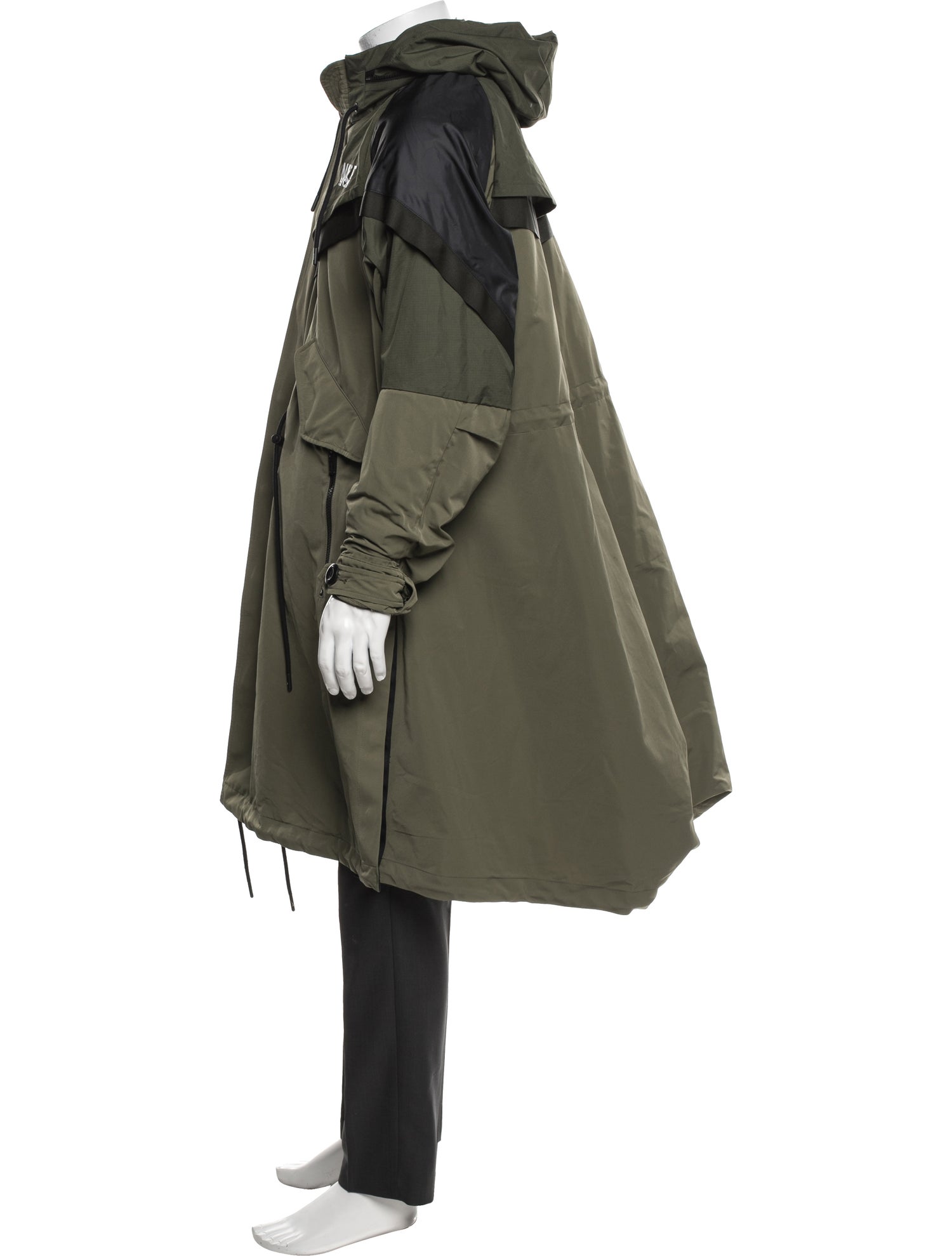 Sacai x Nike Colorblock Pattern Parka