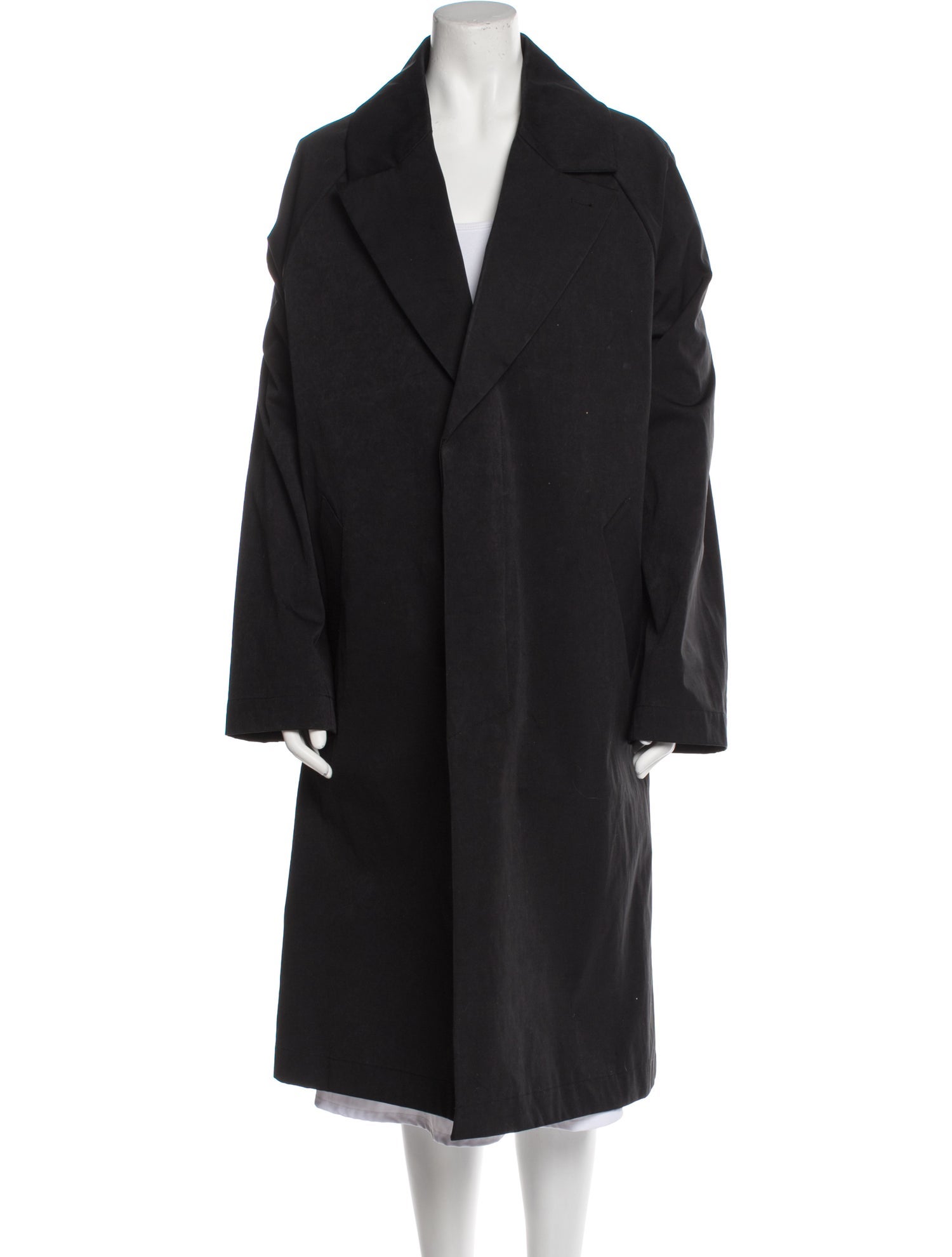 Saturdays New York City Virgin Wool Trench Coat