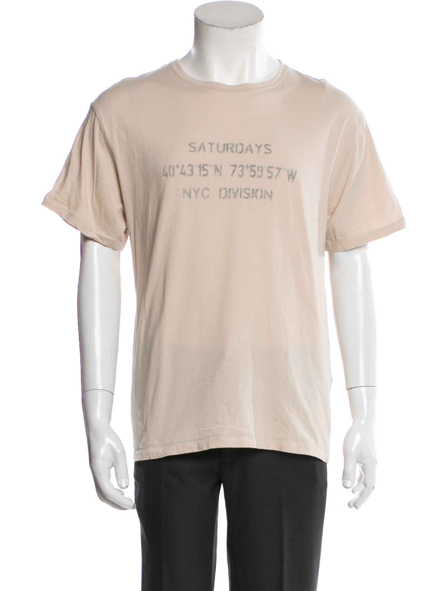 Saturdays New York City Graphic Print Crew Neck T-Shirt
