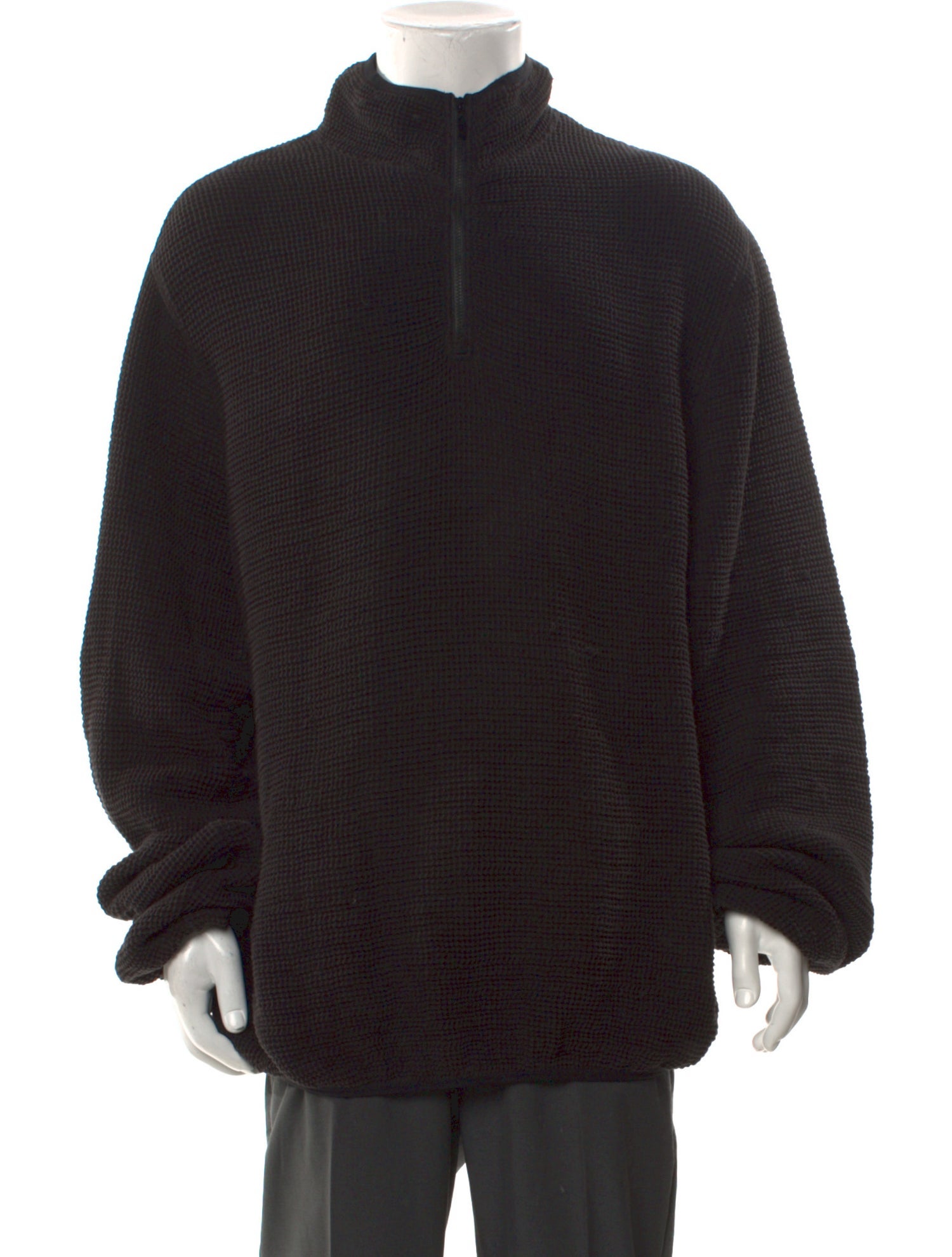 Saturdays New York City Mock Neck Long Sleeve Cardigan