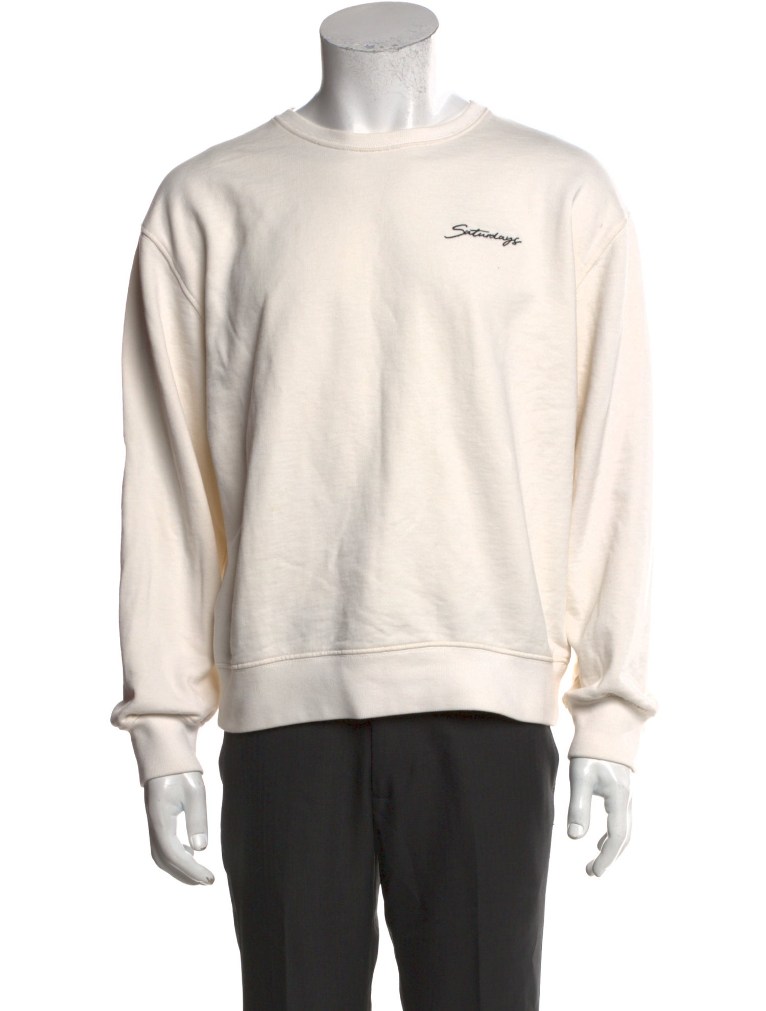 Saturdays New York City Graphic Print Crew Neck Sweatshirt