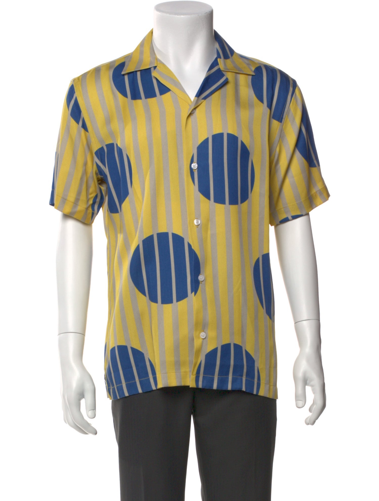 Saturdays New York City Striped Short Sleeve Shirt