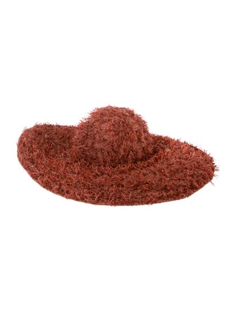 Sans Arcidet Wide Brim Straw Sun Hat