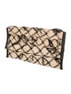 Sans Arcidet Raffia Clutch