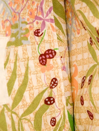 Sans Arcidet Raffia Clutch