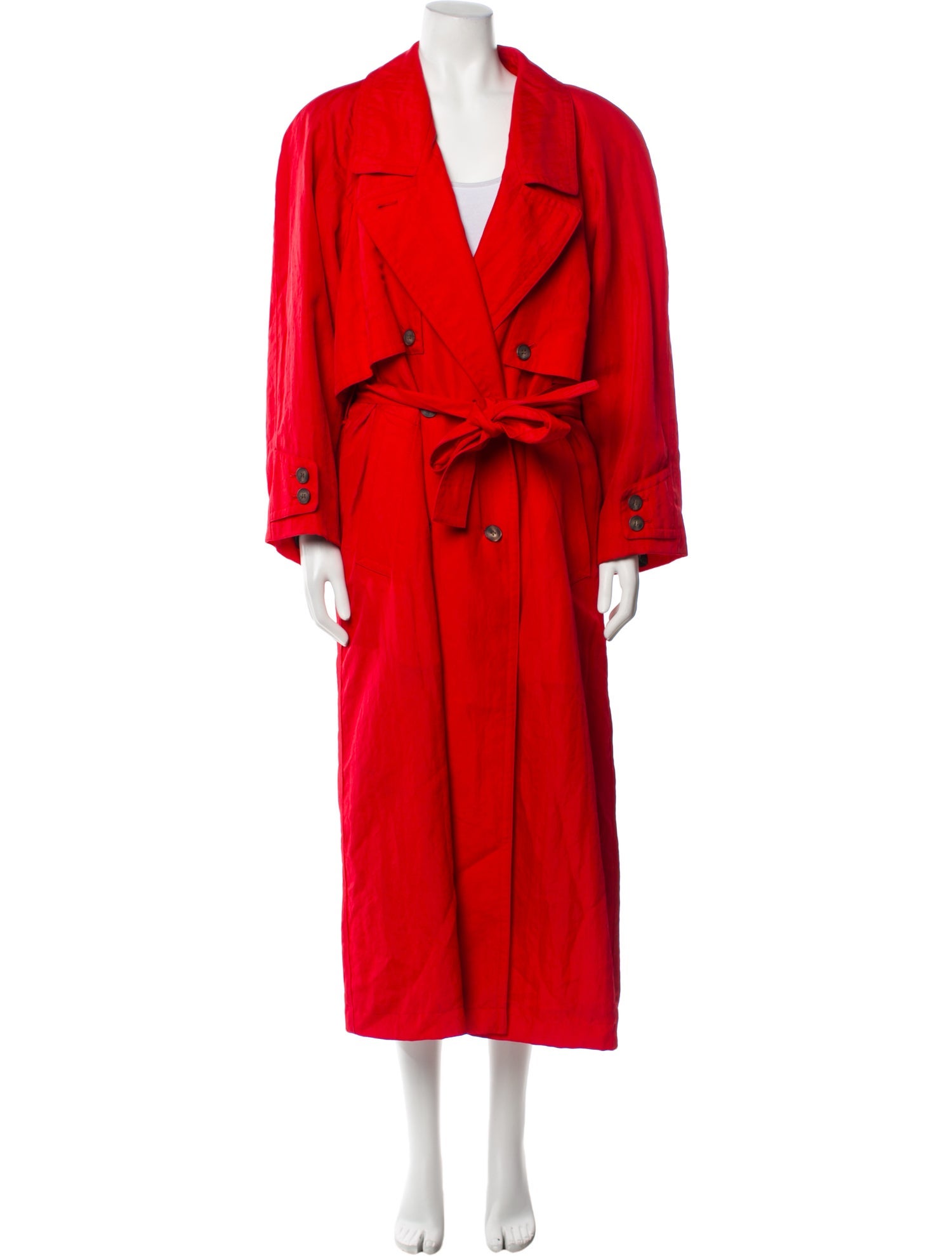 Sanyo Vintage Wool Trench Coat