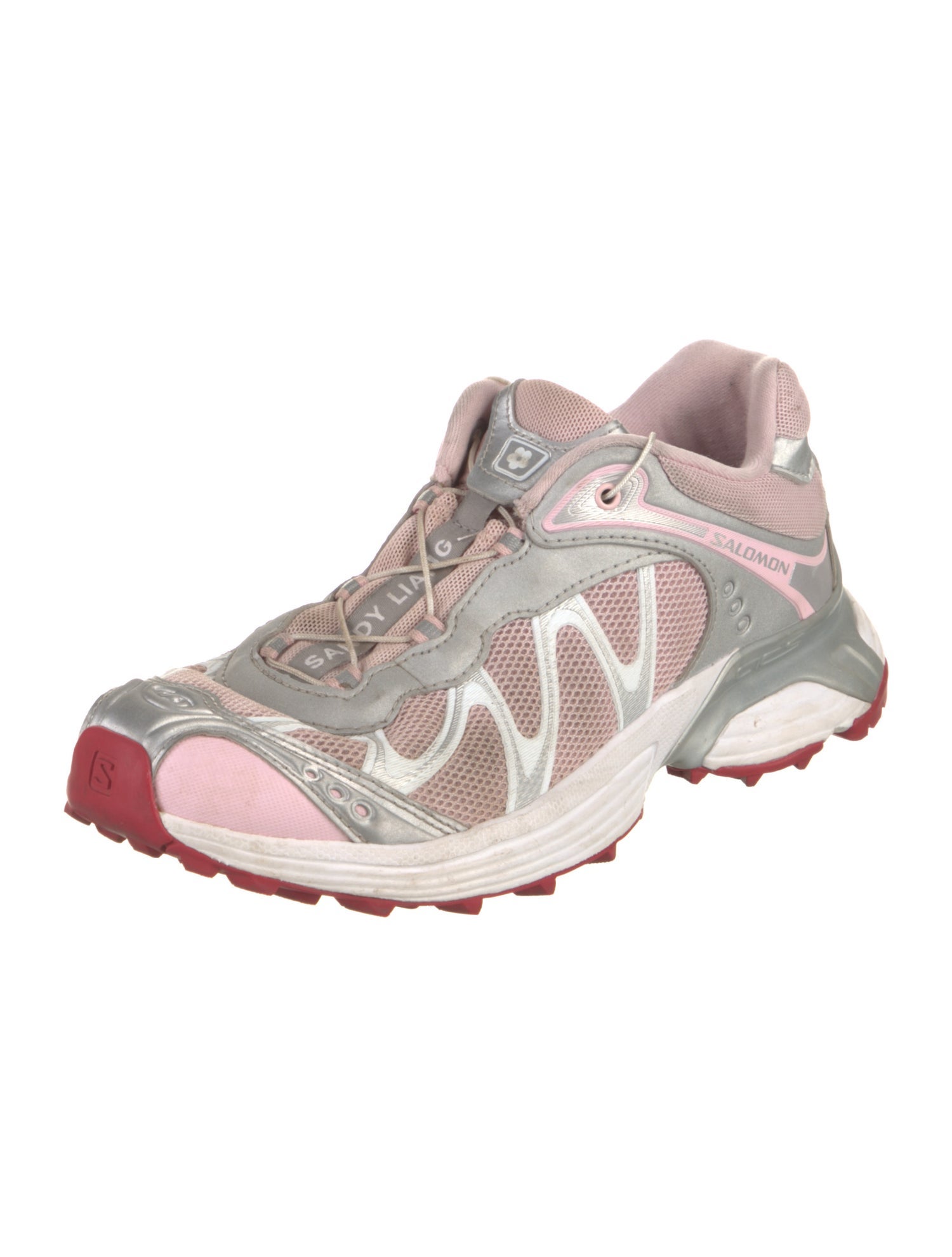 Sandy Liang x Salomon Mesh Printed Sneakers - Pink Sneakers, Shoes