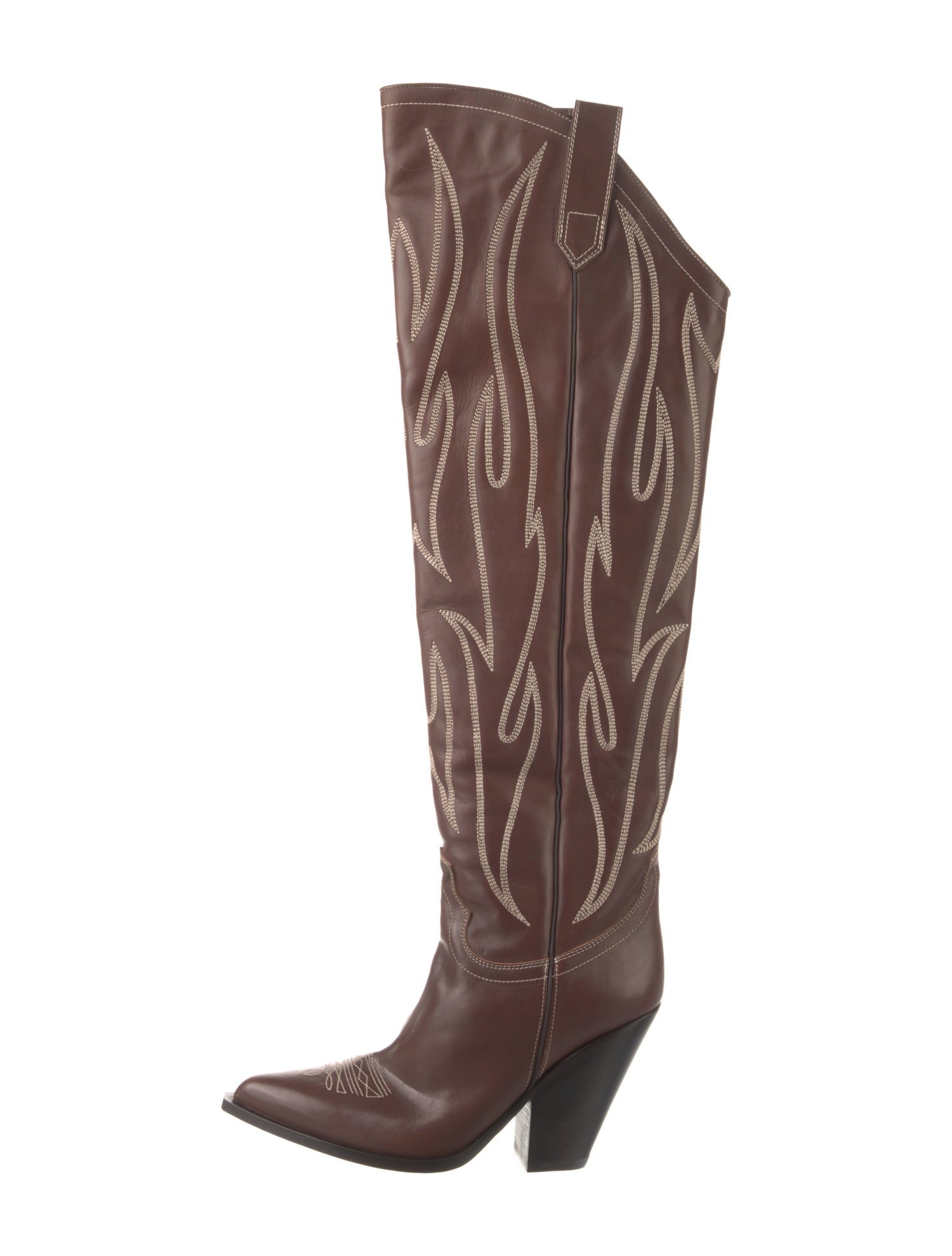 Sonora Nubuck Printed Western Boots