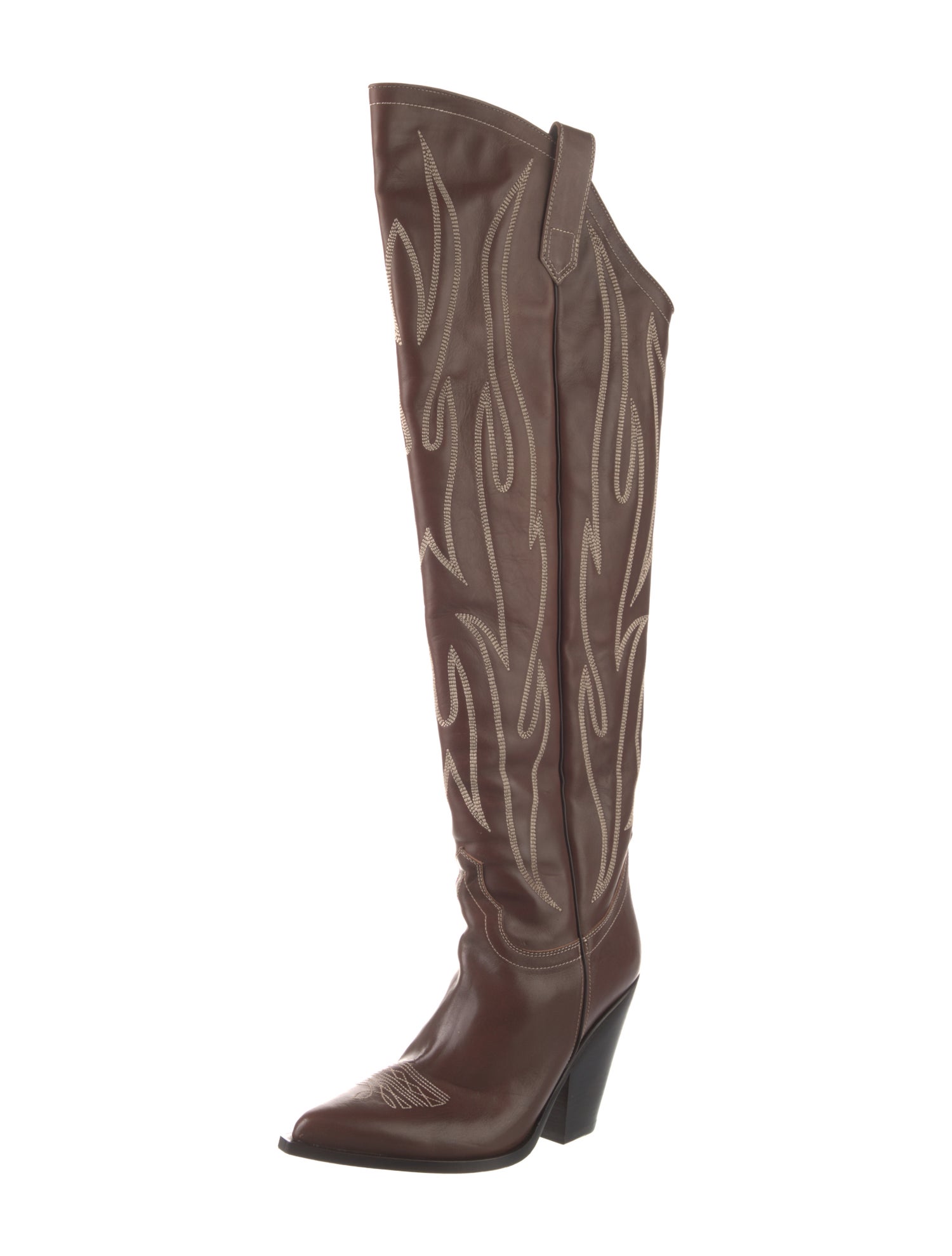 Sonora Nubuck Printed Western Boots