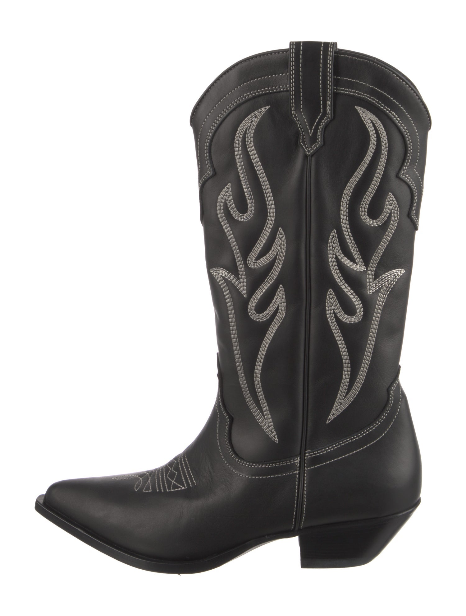 Sonora Leather Printed Western Boots