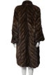 Sorbara Sable Striped Fur Coat