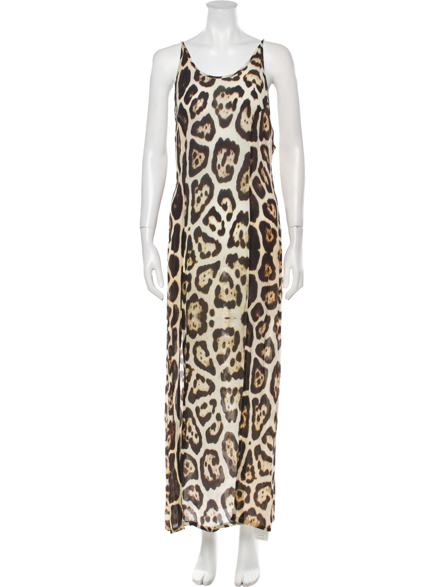 Shahida Parides Animal Print Long Dress