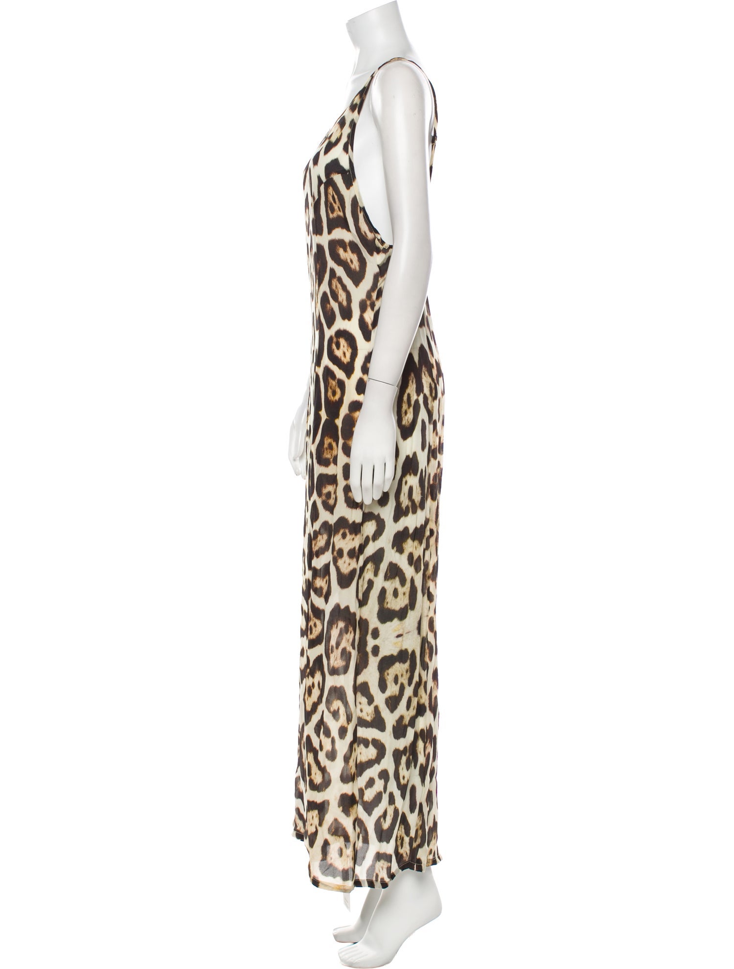 Shahida Parides Animal Print Long Dress